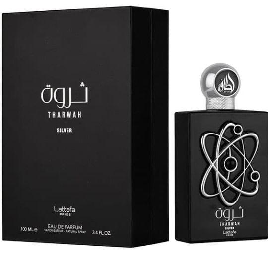 LATTAFA PRIDE THARWA SILVER 100ML EDP