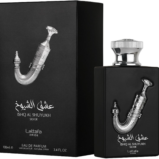 LATTAFA PRIDE ISHQ AL SHUYUKH SILVER 100ML EDP